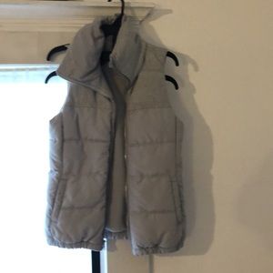 Gray Puffer Vest